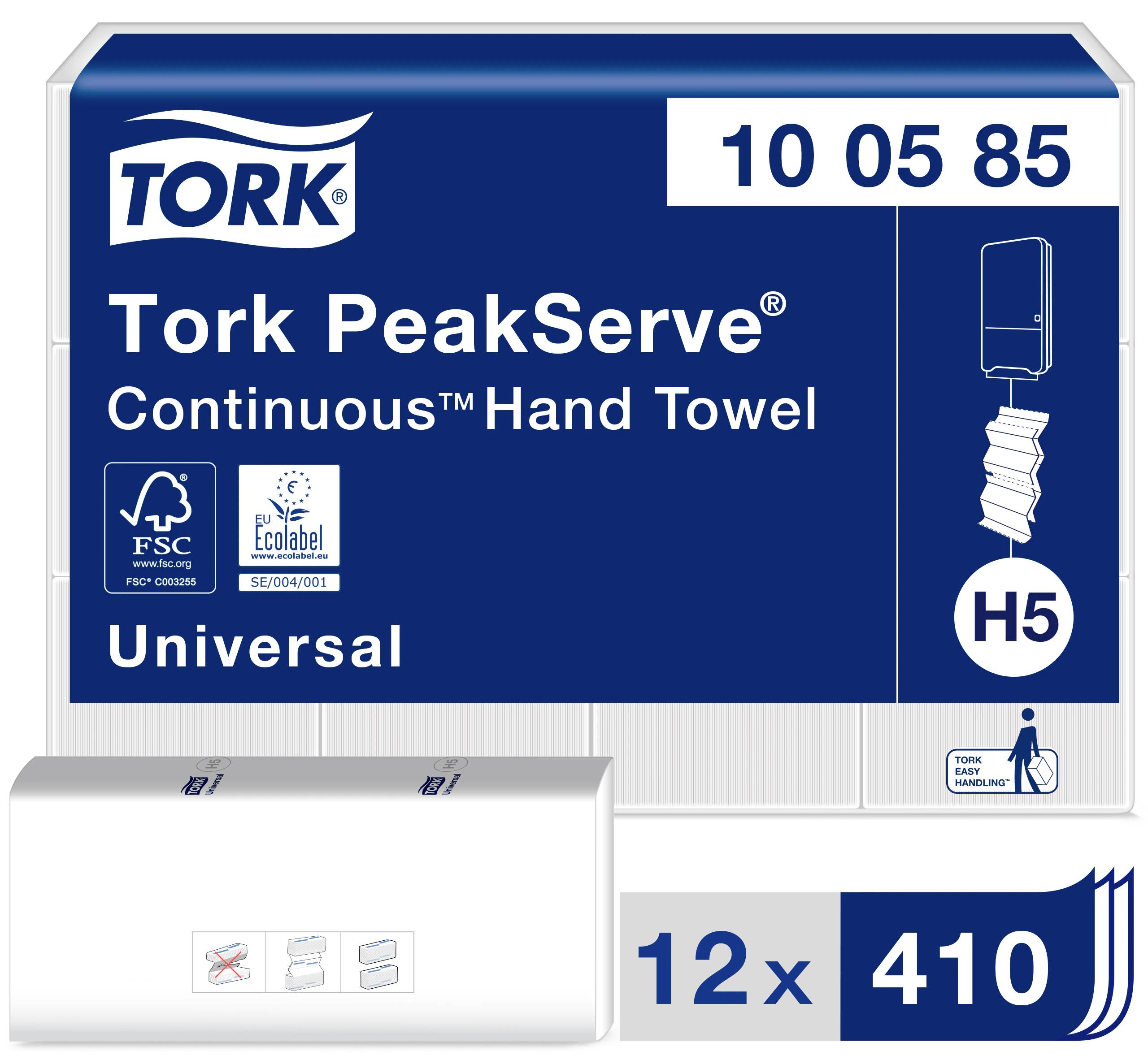 TORK 100585 PeakServe® Papierhandtücher Weiß 4920St.