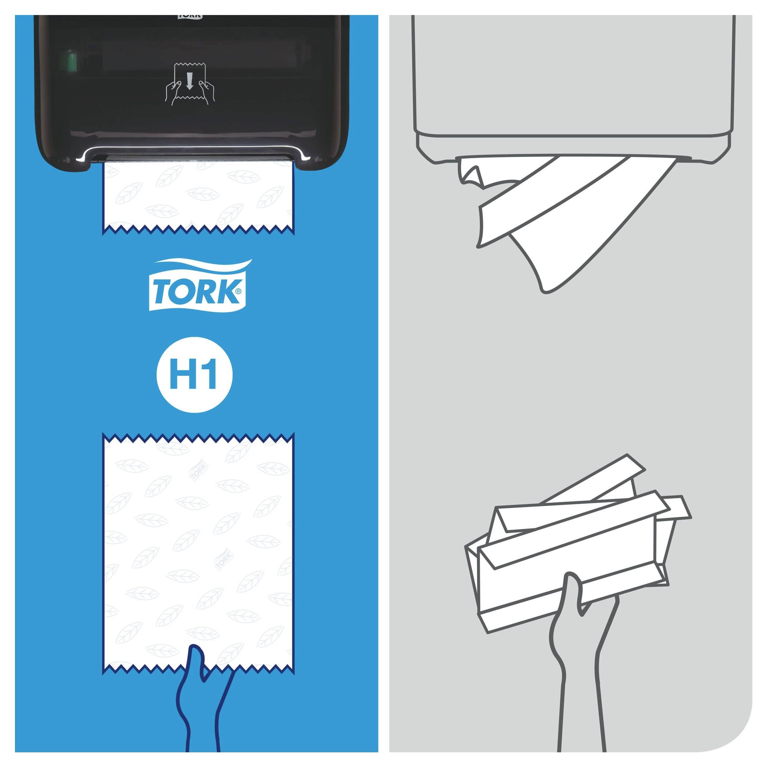 TORK 290076 Papierhandtücher Grün 900m