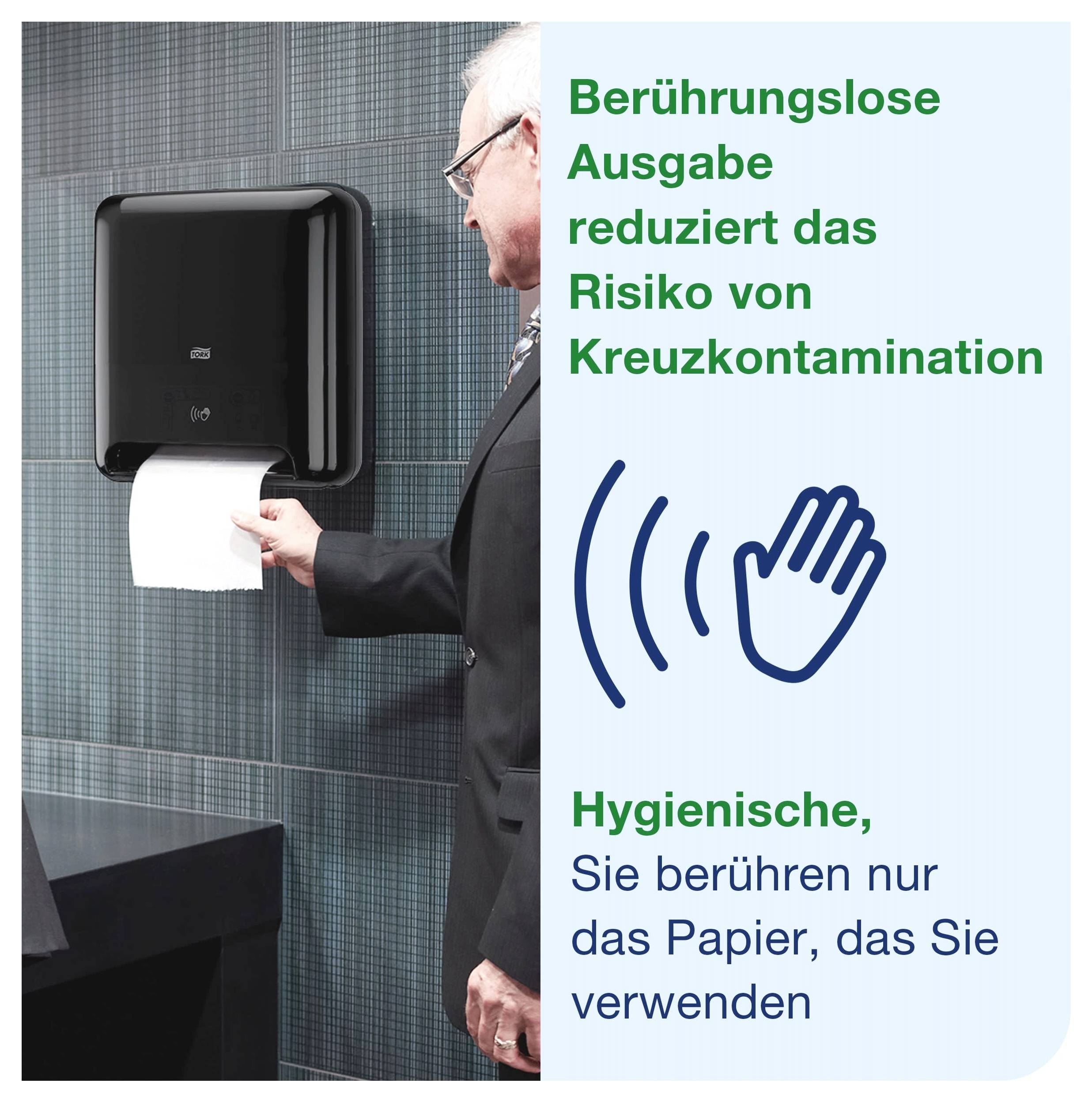 TORK 551108 Matic® Handtuchspender Kunststoff Schwarz 1St.