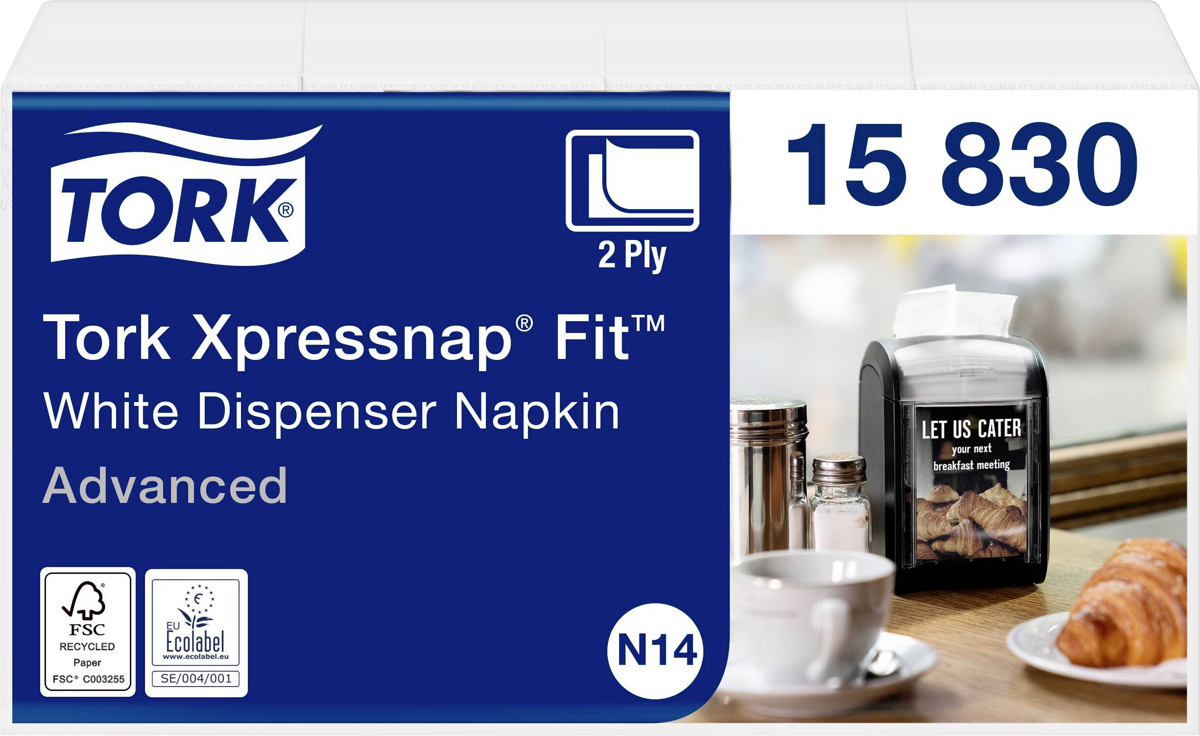TORK Xpressnap Fit® Papierserviette 15830 1 Set