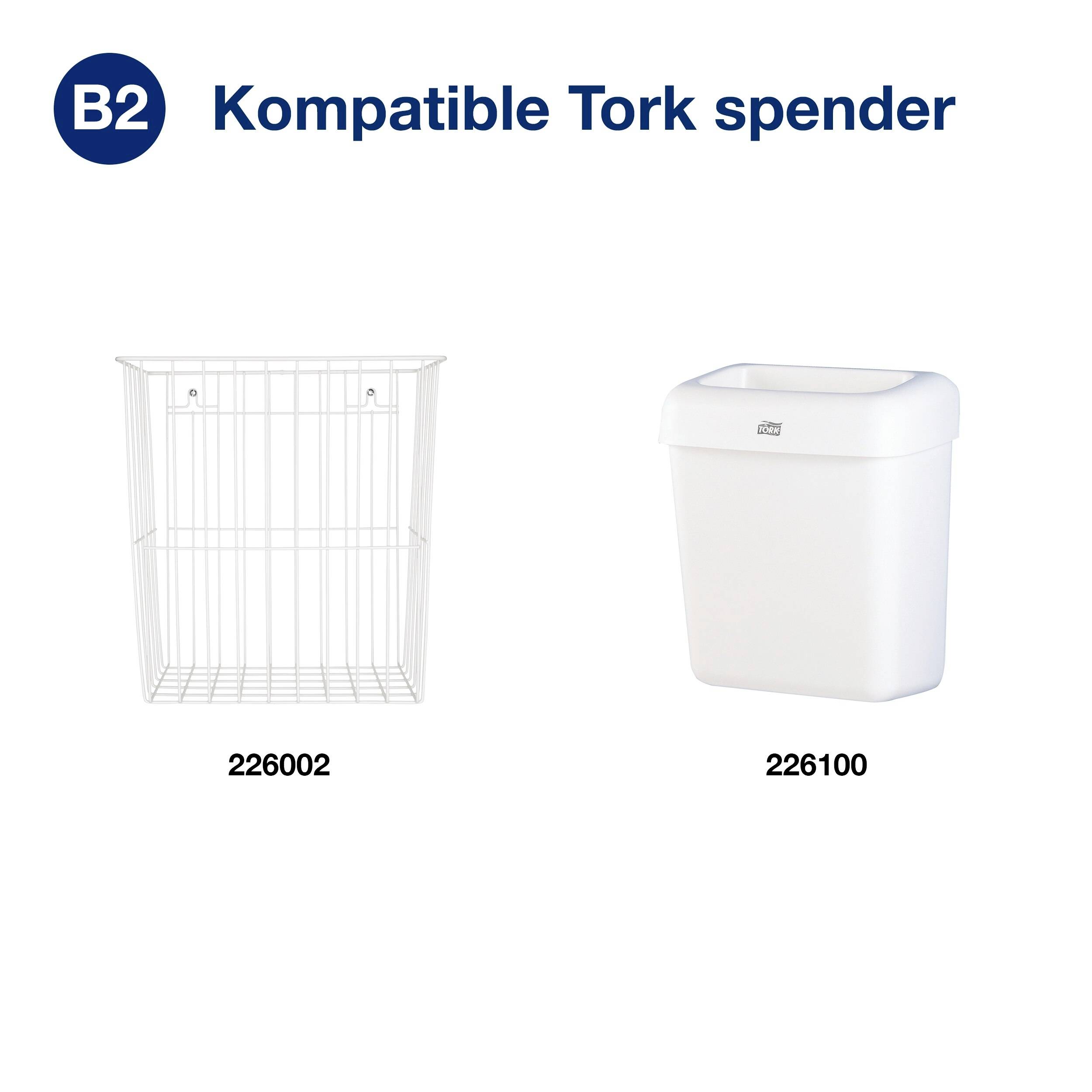 TORK 204020 Müllsack 20 l Weiß 1000 St.