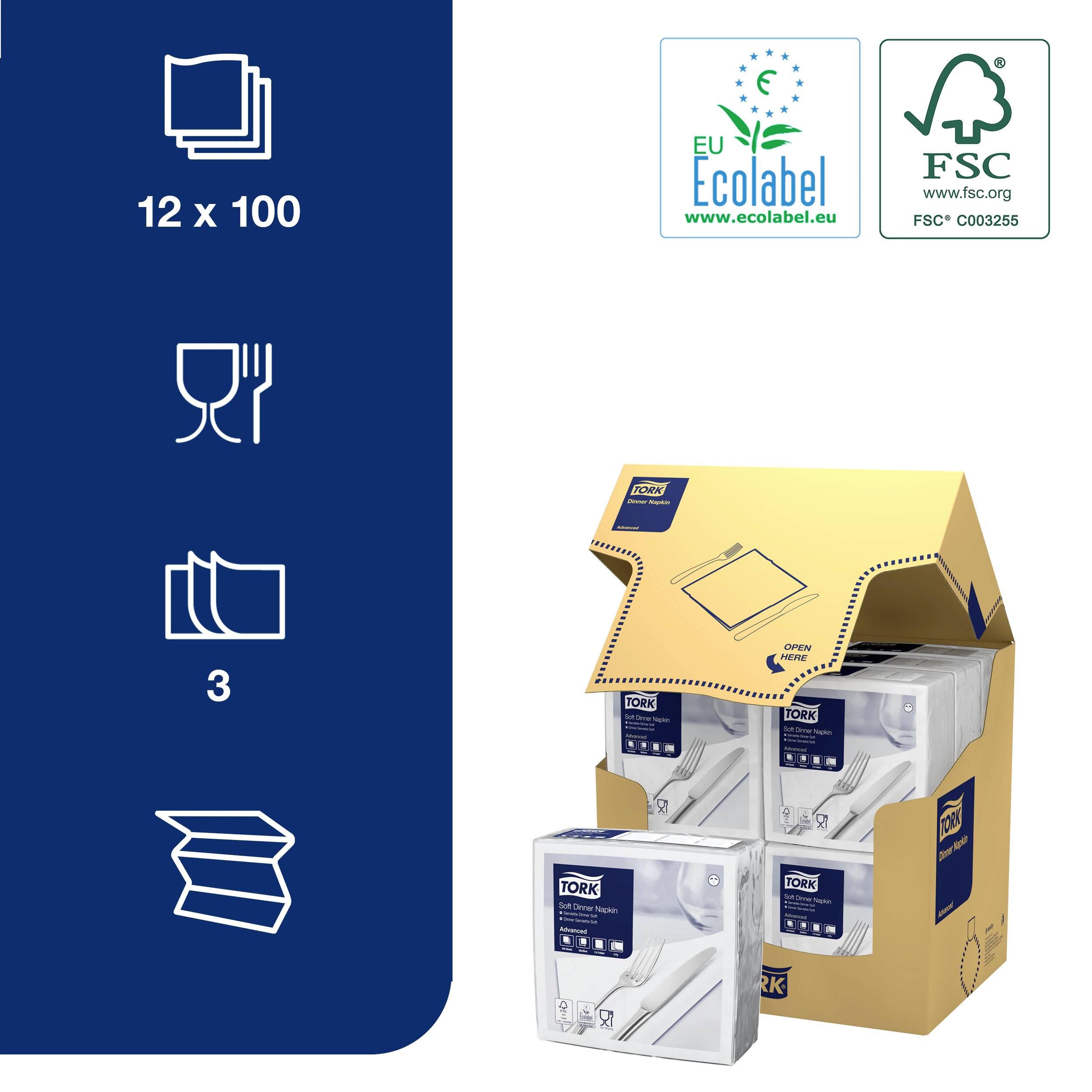 TORK Papierserviette 477577 1200St.