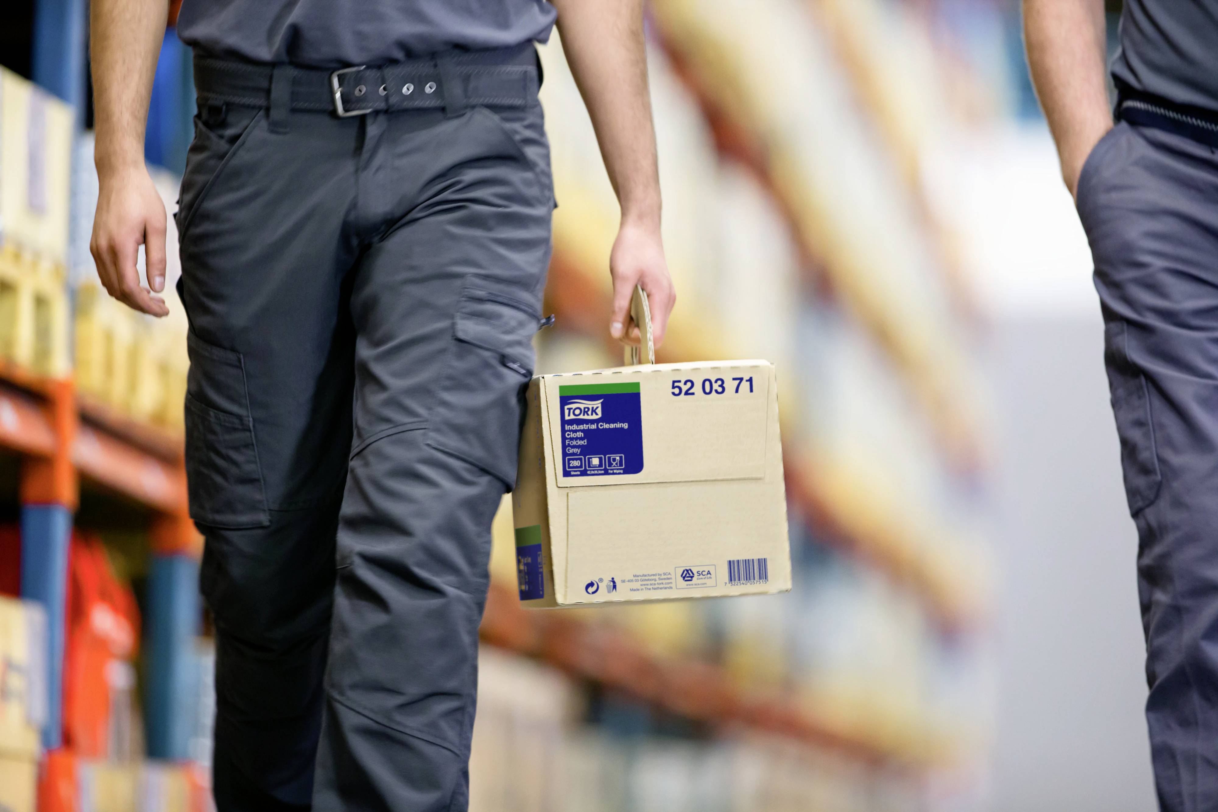 TORK Tork Industrie Reinigungstücher Grau W7 520371