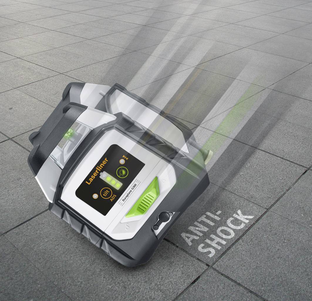 Laserliner Duraplane G360 RX Linienlaser selbstnivellierend