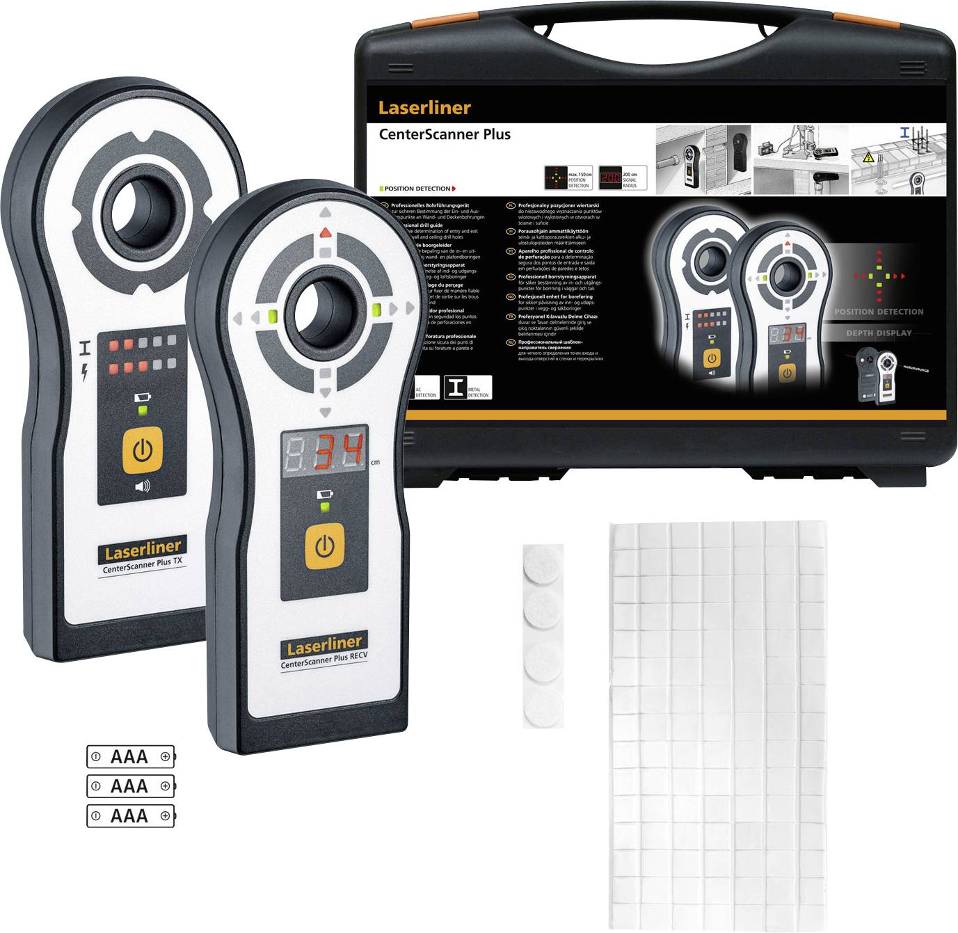 Laserliner 075.300A CenterScanner Plus 1 Stück Bohrhilfe