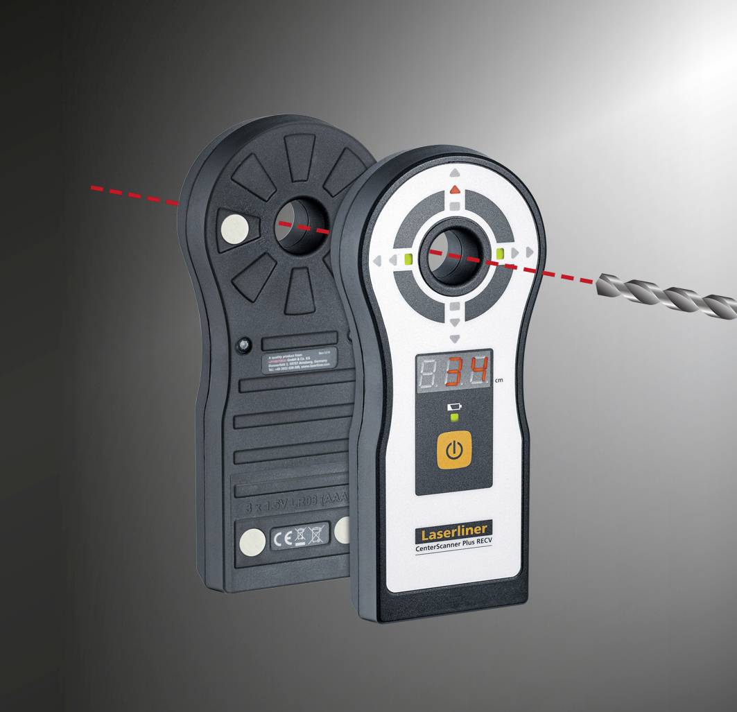Laserliner 075.300A CenterScanner Plus 1 Stück Bohrhilfe