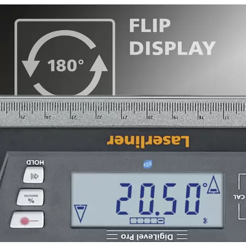 Laserliner DigiLevel Pro 100 081.274A Laser-Wasserwaage 0.5mm Laserliner DigiLevel Pro 100 081.274A Laser-Wasserwaage 0.5mm