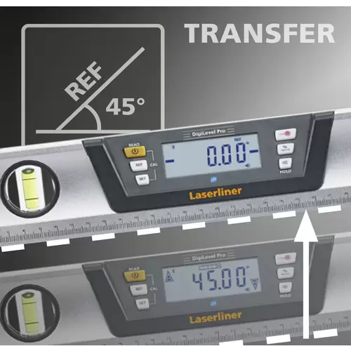 Laserliner DigiLevel Pro 100 081.274A Laser-Wasserwaage 0.5mm Laserliner DigiLevel Pro 100 081.274A Laser-Wasserwaage 0.5mm
