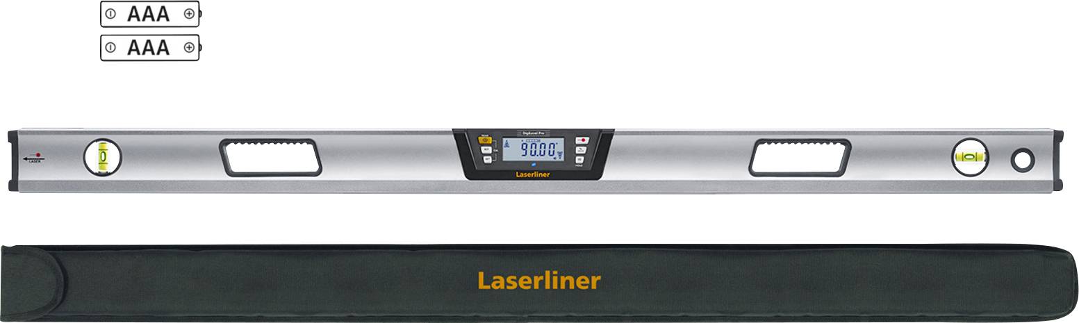 Laserliner DigiLevel Pro 100 081.274A Laser-Wasserwaage 0.5 mm