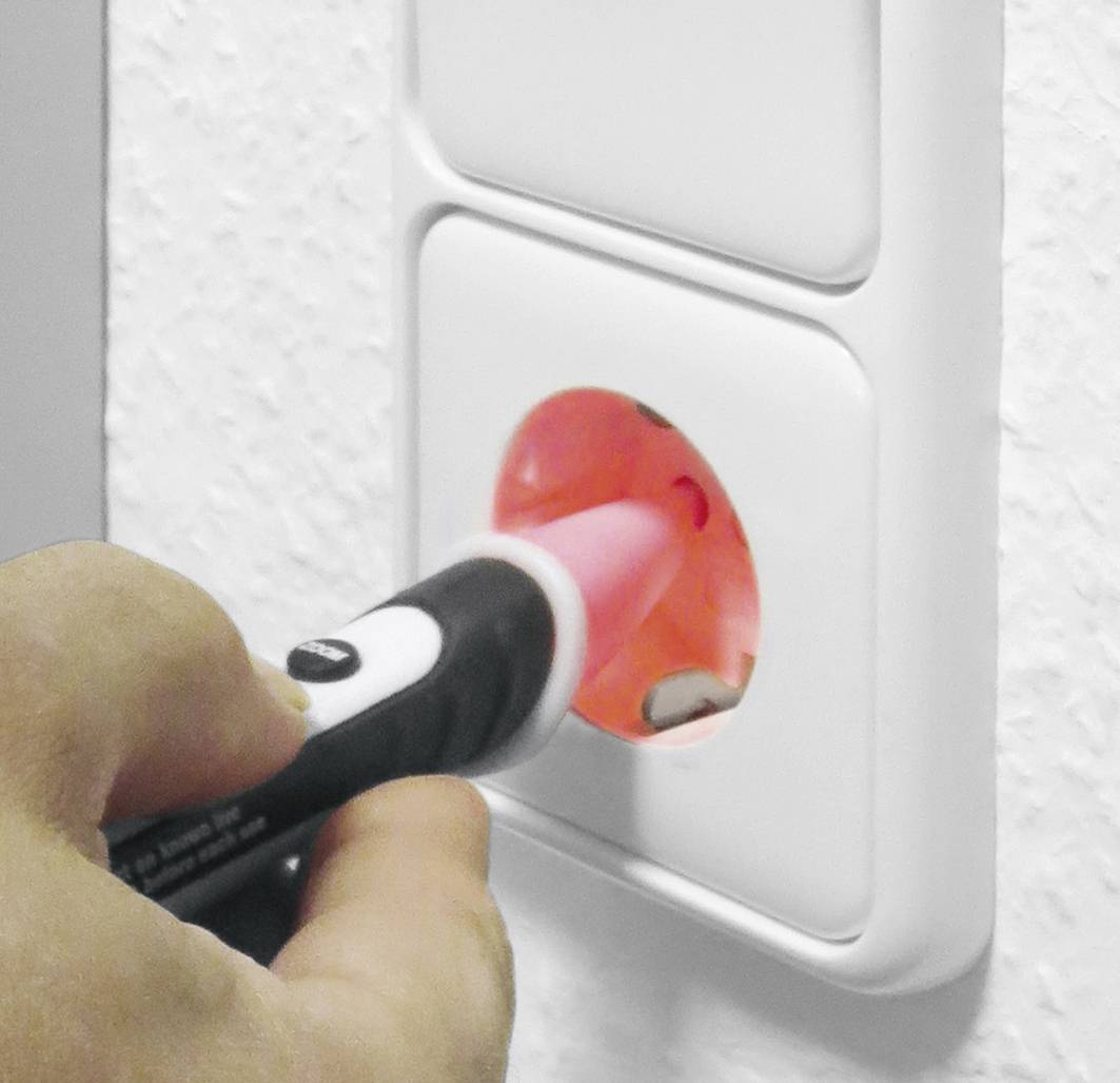 Laserliner ActiveFinder Plus Berührungsloser Spannungsprüfer CAT III 1000V LED