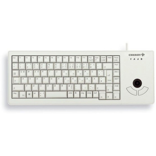 CHERRY G84-5400LUMDE-0 Kabelgebunden Tastatur Deutsch, QWERTZ Grau