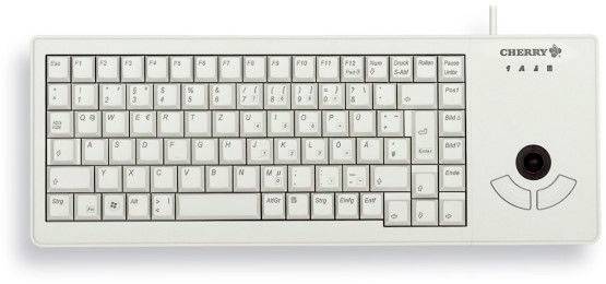 CHERRY G84-5400LUMDE-0 Kabelgebunden Tastatur Deutsch, QWERTZ Grau