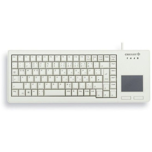 CHERRY G84-5500LUMDE-0 Kabelgebunden Tastatur Deutsch, QWERTZ Grau