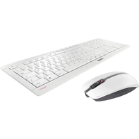 CHERRY STREAM Funk, Kabellos Tastatur, Maus-Set Deutsch, QWERTZ Grau CHERRY STREAM Funk, Kabellos Tastatur, Maus-Set Deutsch, QWERTZ Grau