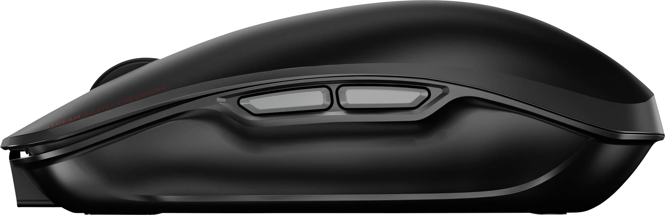 CHERRY STREAM Funk, Kabellos Tastatur, Maus-Set Deutsch, QWERTZ Schwarz