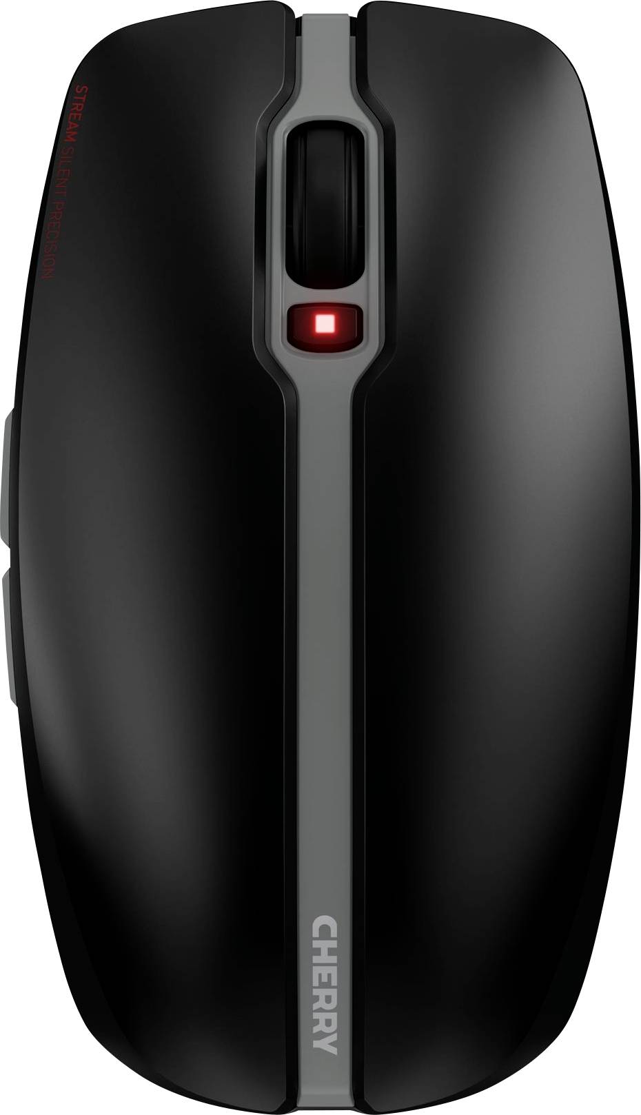 CHERRY STREAM Funk, Kabellos Tastatur, Maus-Set Deutsch, QWERTZ Schwarz