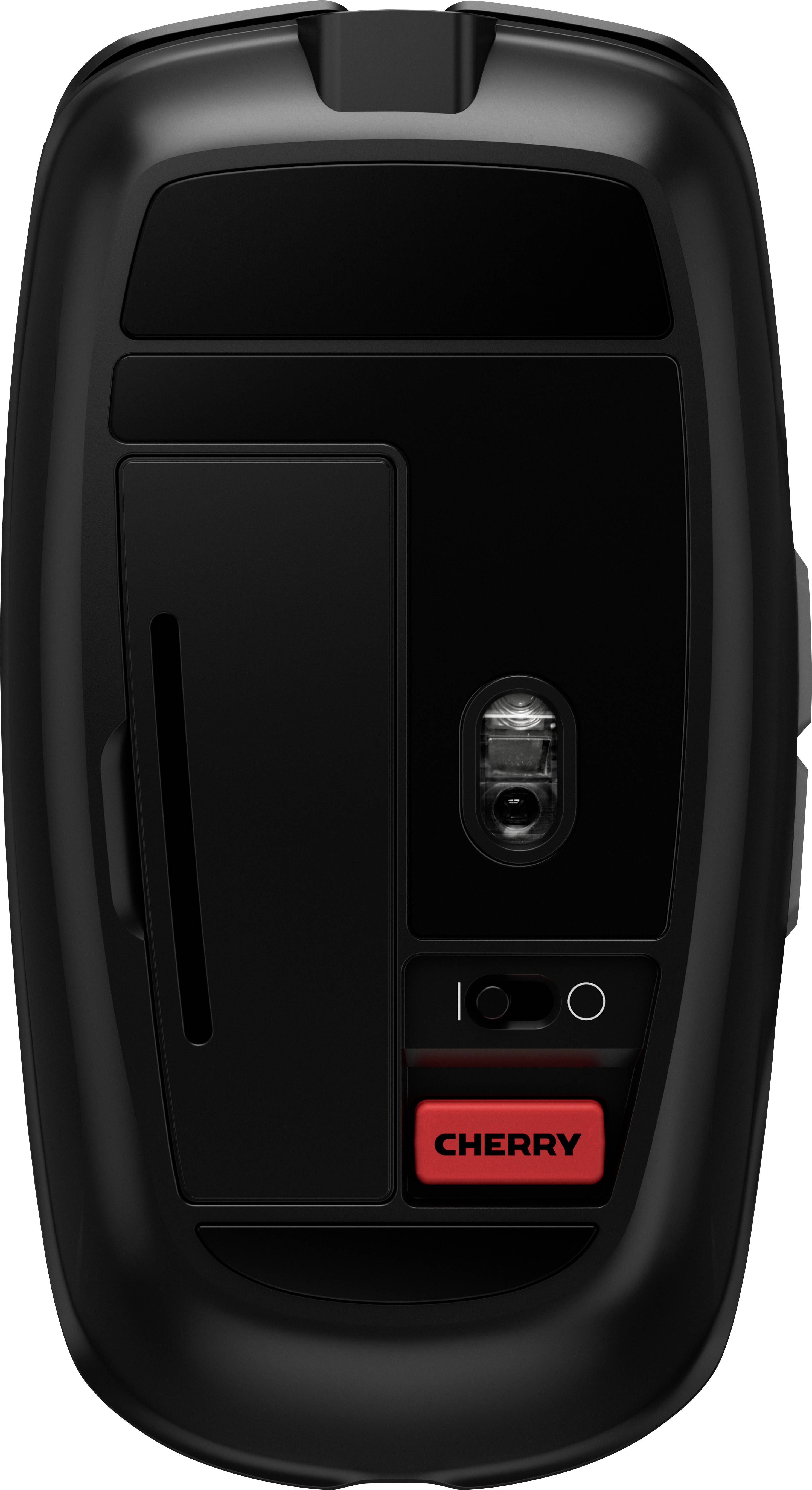 CHERRY STREAM Funk, Kabellos Tastatur, Maus-Set Deutsch, QWERTZ Schwarz