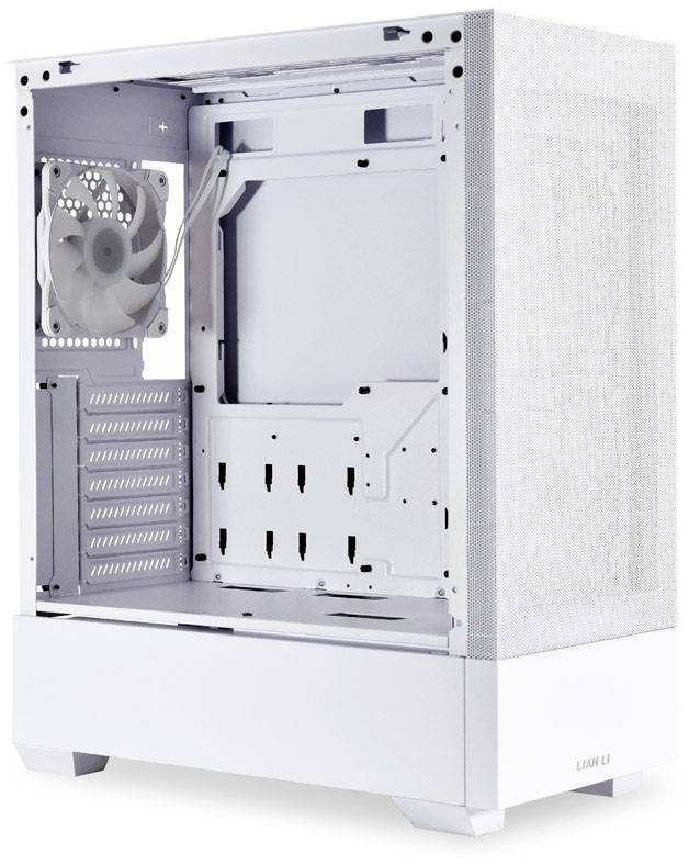 Lian Li LANCOOL 205 MidiTower PCGehäuse, GamingGehäuse Weiß voelkner