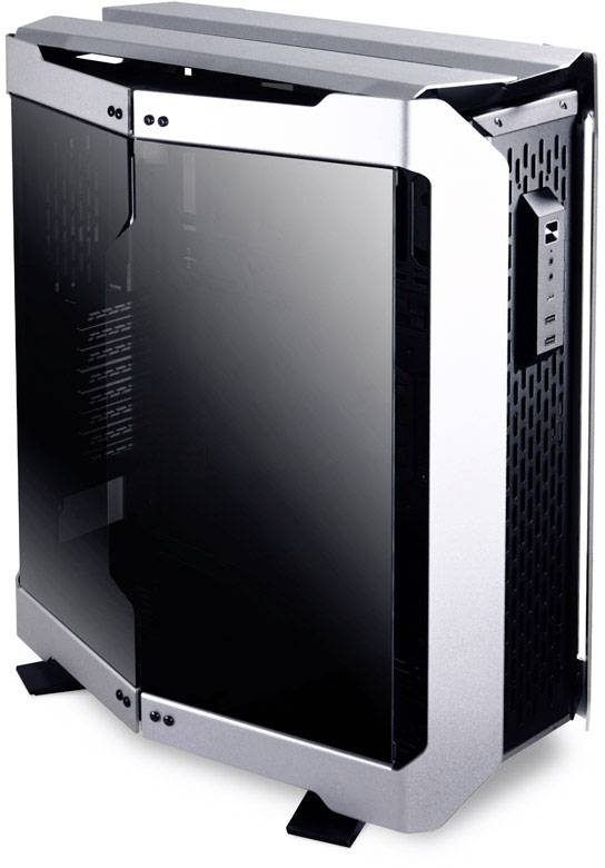 Lian Li Odyssey X Big-Tower Tower PC-Gehäuse, Gaming-Gehäuse Silber