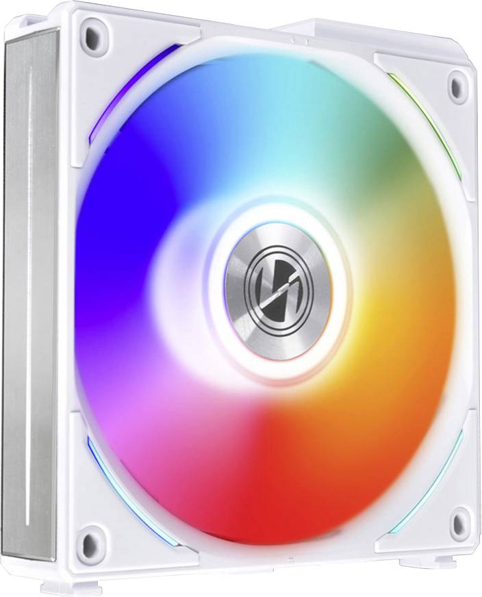 Lian Li UNI FAN AL120 PC-Gehäuse-Lüfter Weiß (B x H x T) 120 x 120 x 25mm
