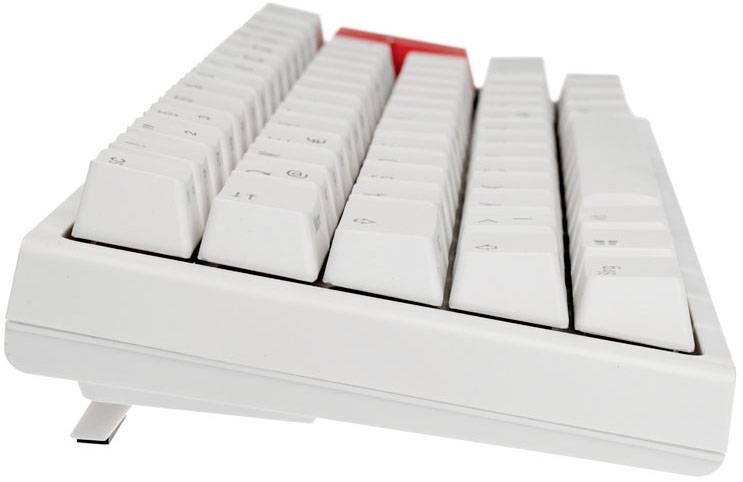 Ducky ONE 2 Gaming-Tastatur Deutsch, QWERTZ Weiß