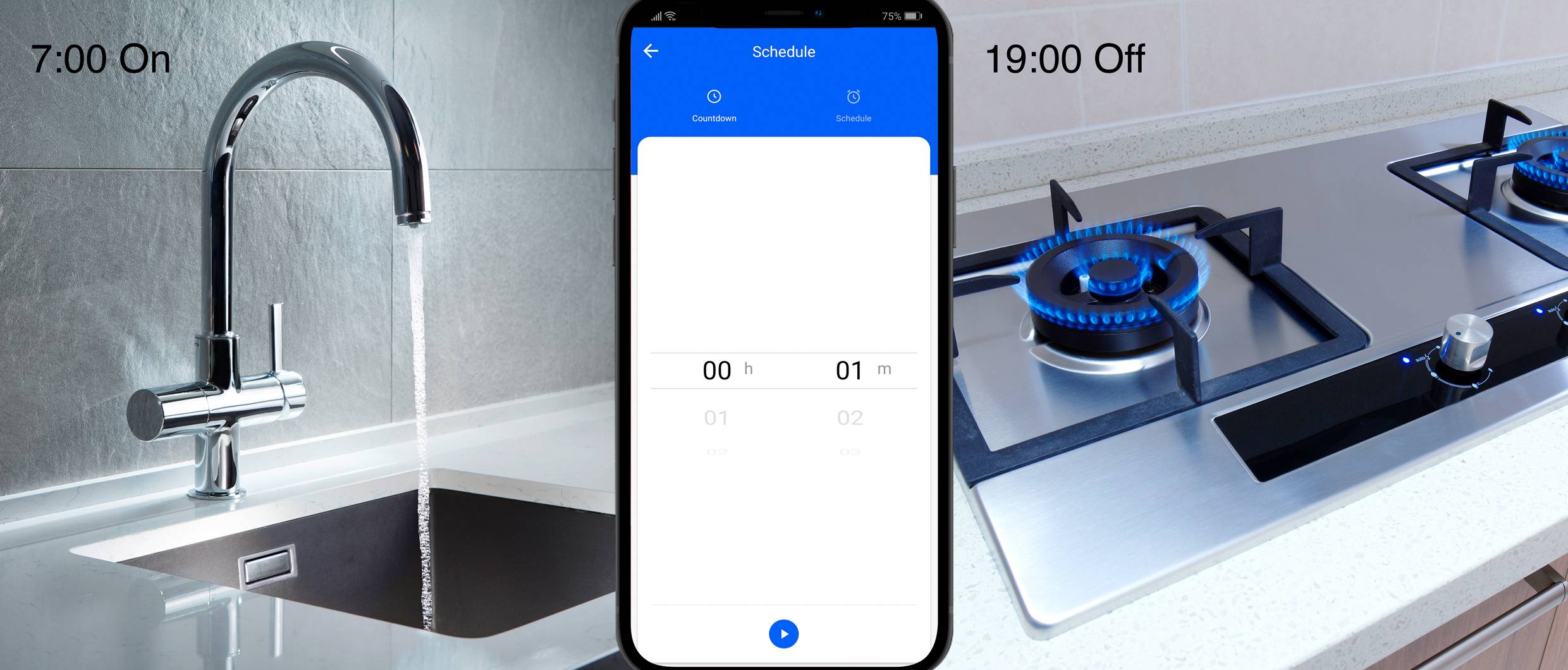 Sygonix Funk Kugelhahn-Antriebseinheit