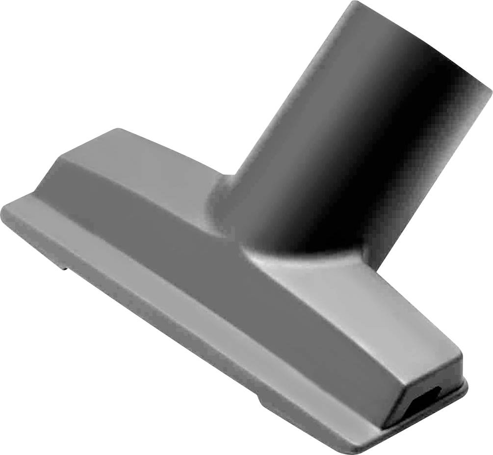 Staubsaugerdüse aus Kunststoff, abgeschrägt mit breiter Öffnung. Geeignet für glatte Oberflächen.