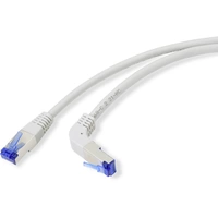Renkforce RF-4892540 RJ45 Netzwerkkabel, Patchkabel CAT 6a S/FTP 15.00 m Grau 90° nach unten gewinkelt 1 St. Renkforce RF-4892540 RJ45 Netzwerkkabel, Patchkabel CAT 6a S/FTP 15.00 m Grau 90° nach unten gewinkelt 1 St.