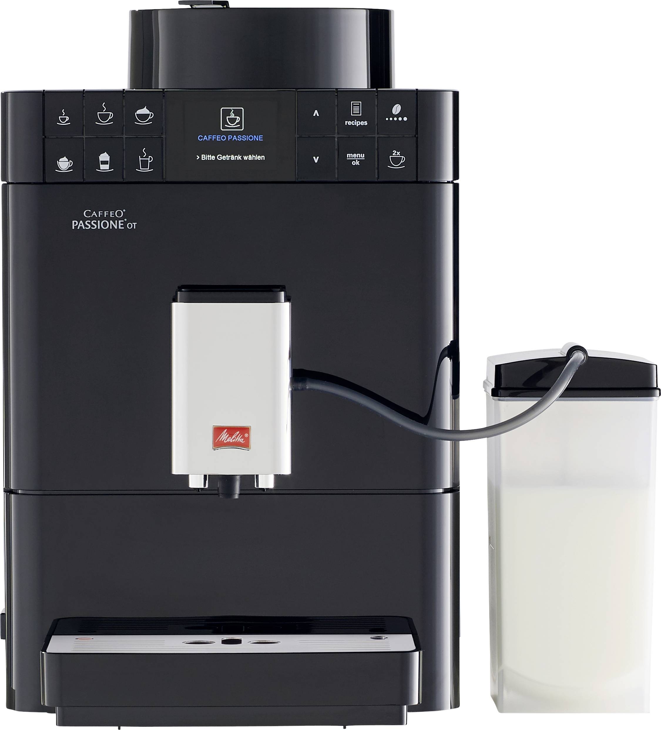 Melitta Passione® OT F53/1-102 Kaffeevollautomat Schwarz, Silber
