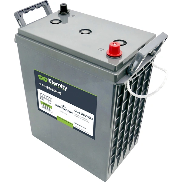 Eternity Traction G06 06 240 3 Bleiakku 6V 240Ah Blei-Gel (B x H x T) 302 x 370 x 178mm Konuspol Eternity Traction G06 06 240 3 Bleiakku 6V 240Ah Blei-Gel (B x H x T) 302 x 370 x 178mm Konuspol