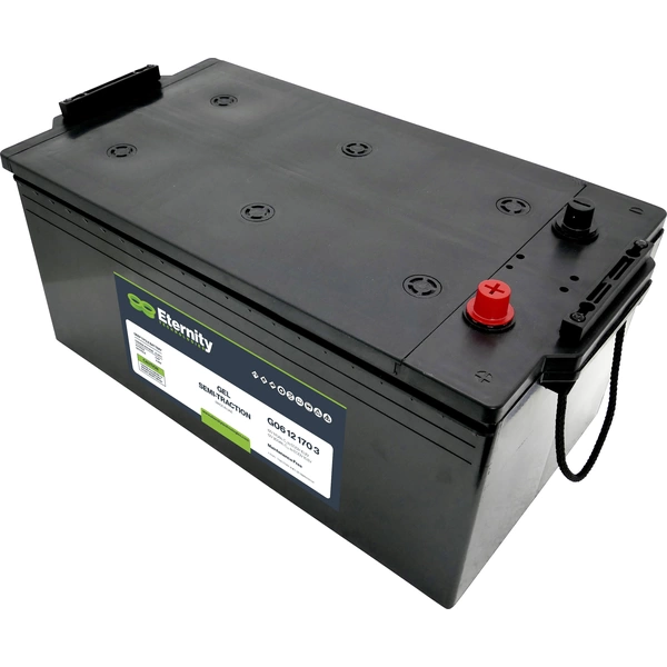 Eternity Traction G06 12 170 3 Bleiakku 12V 170Ah Blei-Gel (B x H x T) 518 x 238 x 274mm Konuspol Eternity Traction G06 12 170 3 Bleiakku 12V 170Ah Blei-Gel (B x H x T) 518 x 238 x 274mm Konuspol