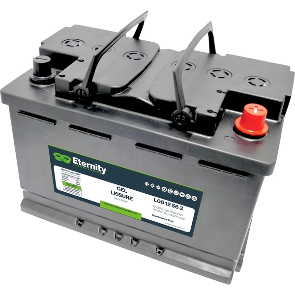 Eternity L06 12 56 3 Bleiakku 12V 56Ah Blei-Gel (B x H x T) 277 x 190 x 175mm Konuspol Eternity L06 12 56 3 Bleiakku 12V 56Ah Blei-Gel (B x H x T) 277 x 190 x 175mm Konuspol