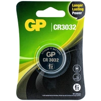 GP Knopfzelle CR 3032 3V 1 St. 500 mAh Lithium GPCR3032STD265C1 GP Knopfzelle CR 3032 3V 1 St. 500 mAh Lithium GPCR3032STD265C1