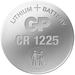GP Batteries Knopfzelle CR 1225 3V 1 St. 62 mAh Lithium GPCR1225STD255C1 GP Batteries Knopfzelle CR 1225 3V 1 St. 62 mAh Lithium GPCR1225STD255C1