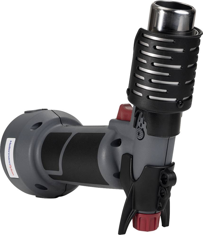 HellermannTyton 391-90010 CHG900-PA-GY Gas-Heißluftgebläse inkl. Gaskartusche 520W