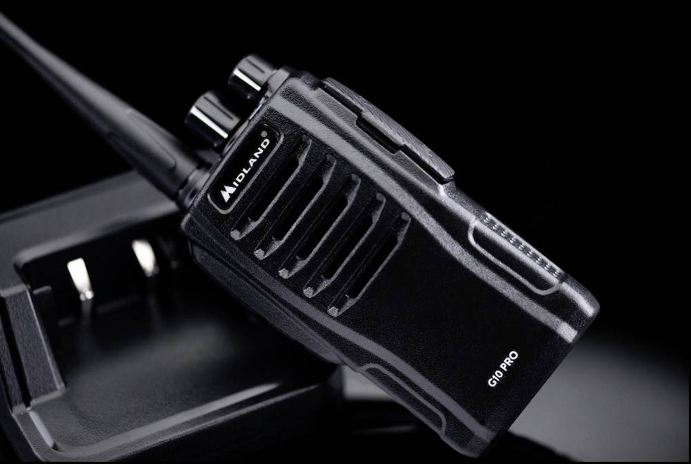 Walkie-Talkie in Ladestation.