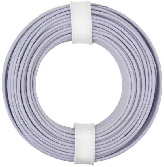 Donau Elektronik 125-019 Litze 1 x 0.25 mm² Grau 10 m