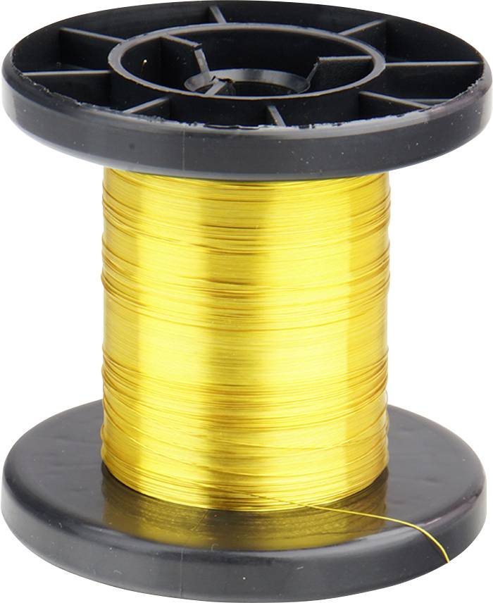 Donau Elektronik Kupferlackdraht Außen-Durchmesser (inkl. Isolierlack)=0.15mm 100m