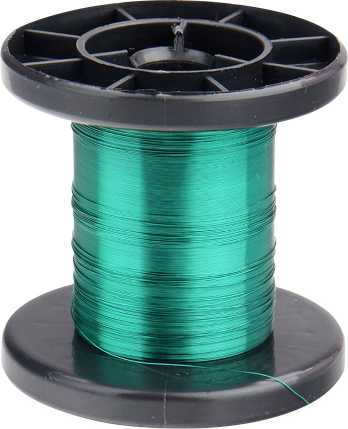 Donau Elektronik Kupferlackdraht Außen-Durchmesser (inkl. Isolierlack)=0.15mm 100m