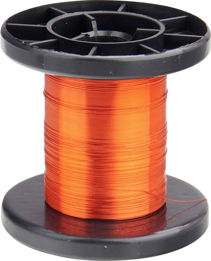 Donau Elektronik Kupferlackdraht Außen-Durchmesser (inkl. Isolierlack)=0.15mm 100m