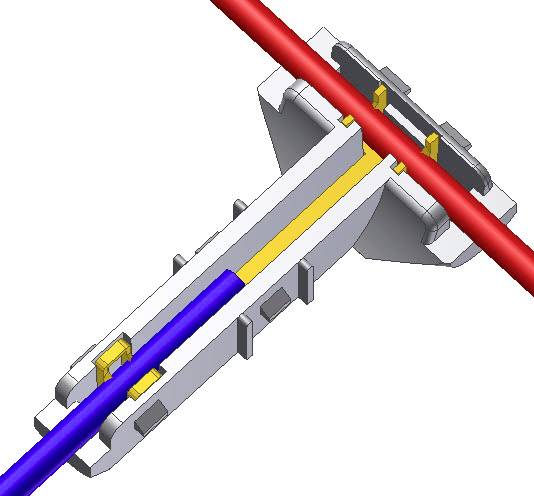 Donau Elektronik HA10 HA10 Abzweigverbinder flexibel: 0.60-1.00mm² starr: 0.60-1.00mm²