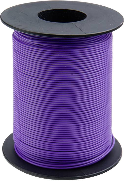 Donau Elektronik 125-S50-6 Litze 1 x 0.25mm² Violett 50m