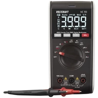VOLTCRAFT VC151 Hand-Multimeter digital CAT III 600V Anzeige (Counts): 4000 VOLTCRAFT VC151 Hand-Multimeter digital CAT III 600V Anzeige (Counts): 4000