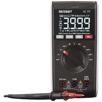 VOLTCRAFT VC171 Hand-Multimeter kalibriert (ISO) digital CAT III 600V Anzeige (Counts): 4000 VOLTCRAFT VC171 Hand-Multimeter kalibriert (ISO) digital CAT III 600V Anzeige (Counts): 4000