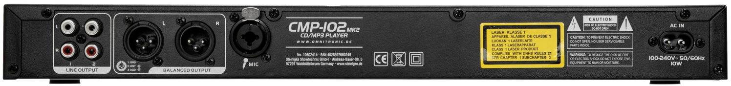 Omnitronic CMP-102 MK2 Live streaming mixer