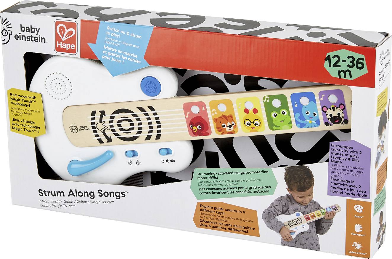Hape Minigitarre Touch Gitarre Magische Melodien