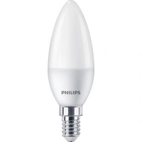 Philips LED 871951431338500 LED EEK F (A - G) E14 Kerzenform 5 W = 40 W Warmweiß (Ø x L) 35 mm x 106 mm 3 St. Philips LED 871951431338500 LED EEK F (A - G) E14 Kerzenform 5 W = 40 W Warmweiß (Ø x L) 35 mm x 106 mm 3 St.