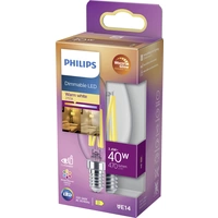 Philips LED 871951432421300 LED EEK D (A - G) E14 Kerzenform 3.4W = 40W Warmweiß (Ø x L) 35mm x 97mm 1St. Philips LED 871951432421300 LED EEK D (A - G) E14 Kerzenform 3.4W = 40W Warmweiß (Ø x L) 35mm x 97mm 1St.