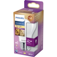 Philips LED 871951432377300 LED EEK D (A - G) E27 Glühlampenform 3.5W = 40W Warmweiß (Ø x L) 60mm x 104mm 1St. Philips LED 871951432377300 LED EEK D (A - G) E27 Glühlampenform 3.5W = 40W Warmweiß (Ø x L) 60mm x 104mm 1St.
