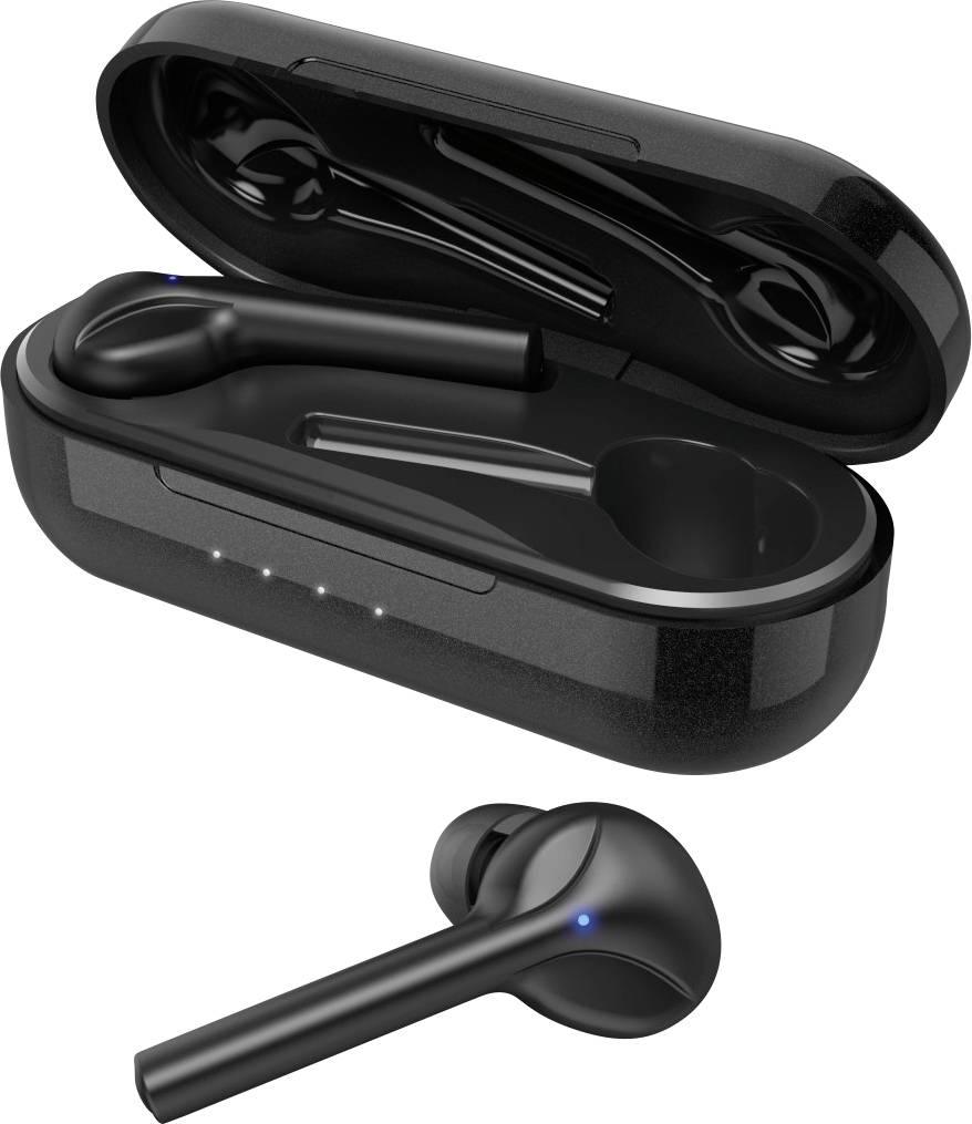 Hama Spirit Go In Ear Kopfhörer Bluetooth® Schwarz Headset, Touch-Steuerung